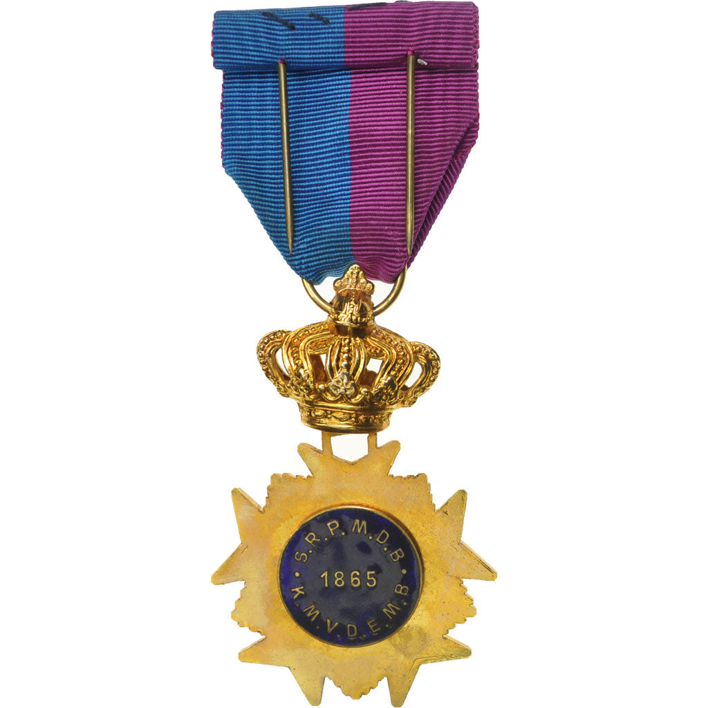 Belgique, Chevalier de l'Ordre de la Croix Belge, Médaille, Excellent Quality