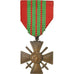 Francia, Croix de Guerre, medalla, 1939, Sin circulación, Bronce, 37