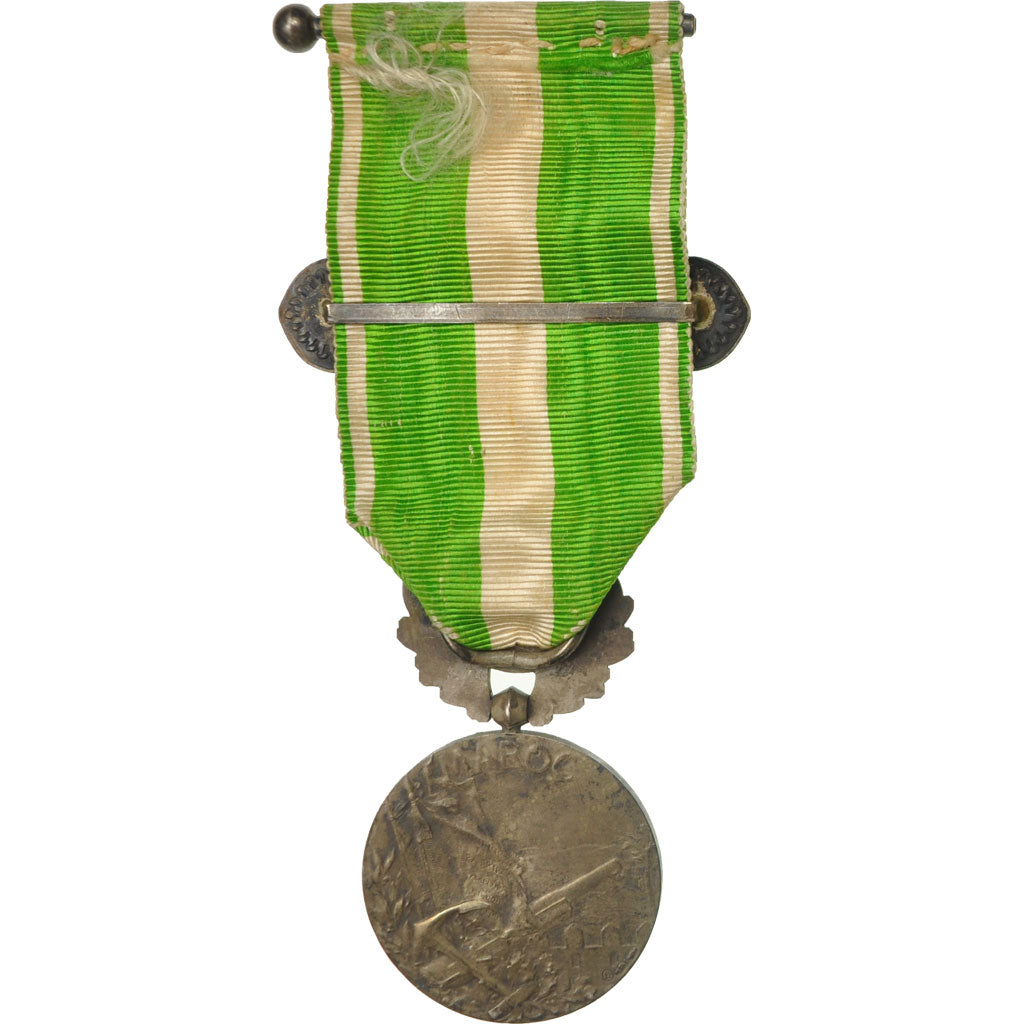 France, Médaille Coloniale du Maroc, Guerre du RIF, Médaille, Excellent