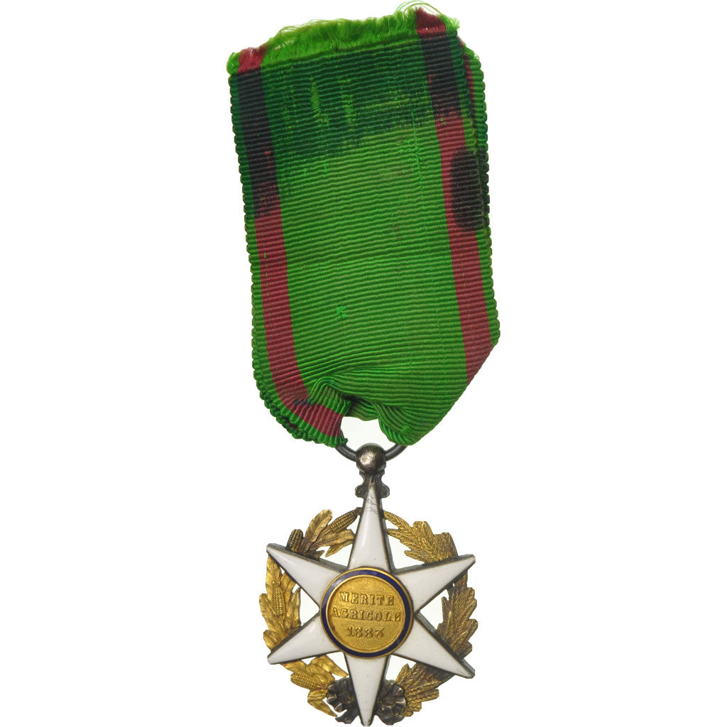 France, Médaille du Mérite Agricole, Médaille, 1883, Très bon état, Argent