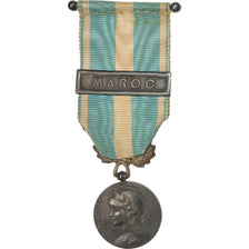 Francia, Médaille Coloniale, Maroc, medalla, 1895-1913, Excellent Quality