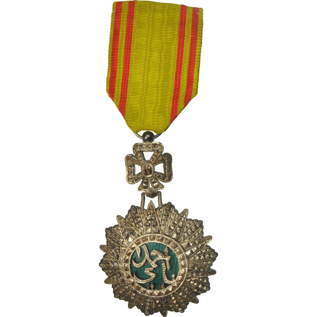 Tunisie, Chevalier de l'Ordre du Nicham Al Iftikar, Médaille, 1922-1929