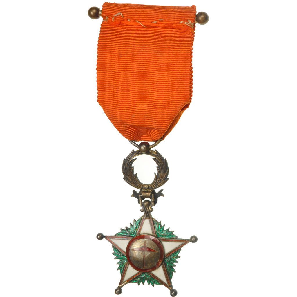 Morocco, Officier de l'Ordre du Ouissam Alaouite, Medal, 1919-1930, Very Good