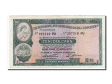 Hong Kong, 10 Dollars, 1970, BB