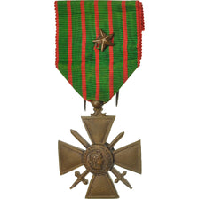 Frankrijk, Croix de Guerre, Medaille, 1914-1918, Heel goede staat, Bronze, 37