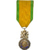 Francia, Militaire, IIIème République, medalla, 1870, Good Quality, Plata, 27