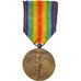 Belgien, Médaille Interalliée de la Victoire, Medaille, 1914-1918, Very Good