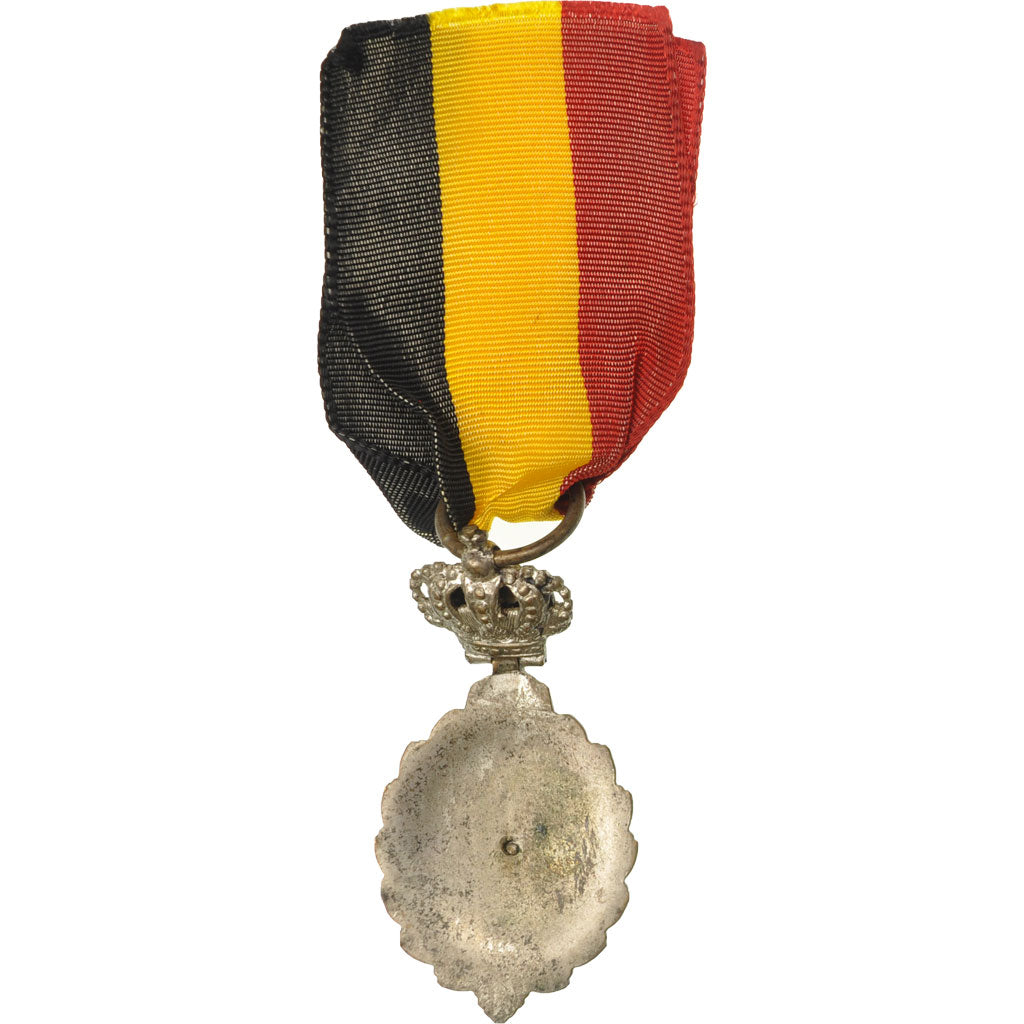 Belgium, Médaille du Travail 2ème Classe, Medal, Excellent Quality, Silvered
