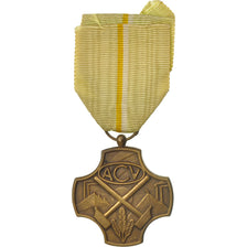 Bélgica, Médaille du Travail A.C.V, medalla, Excellent Quality, Bronce, 40