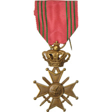 Belgique, Croix de Guerre, Médaille, 1914-1918, Non circulé, Bronze, 39