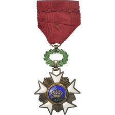 Belgio, Ordre de la Couronne, Léopold II, medaglia, Ottima qualità, Bronzo
