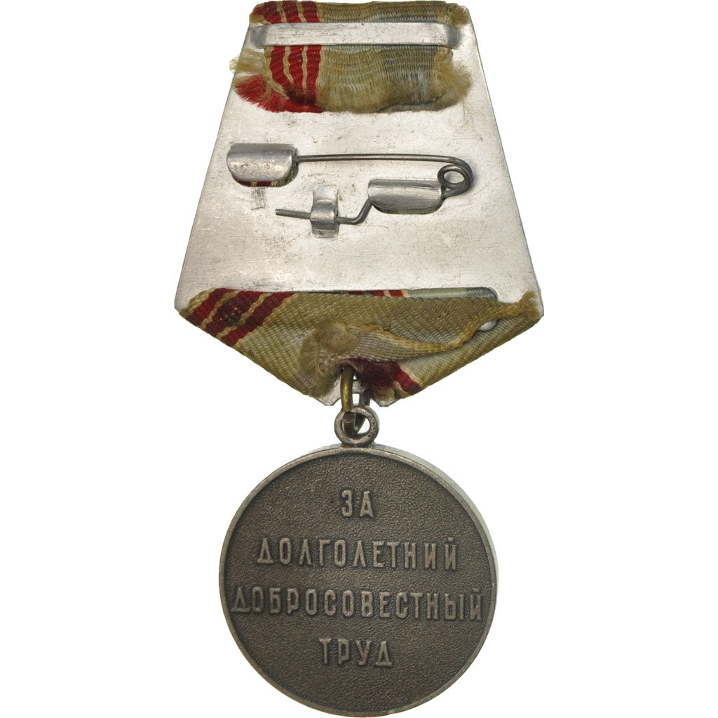 Russie, Vétérans du Travail d'Union Soviétique, Médaille, Très bon état