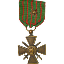 Francia, Croix de Guerre, Une Etoile, medalla, 1914-1916, Muy buen estado