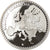 Finlandia, medalla, European Currencies, Suomi, Helsinki, SC, Cobre - níquel