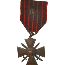 France, Croix de Guerre, Une Etoile, Médaille, 1914-1916, Très bon état