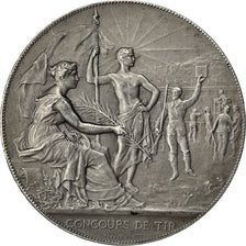 France, Medal, Concours de Tir, Montreuil sur mer, Dubois.A, AU(55-58), Silver