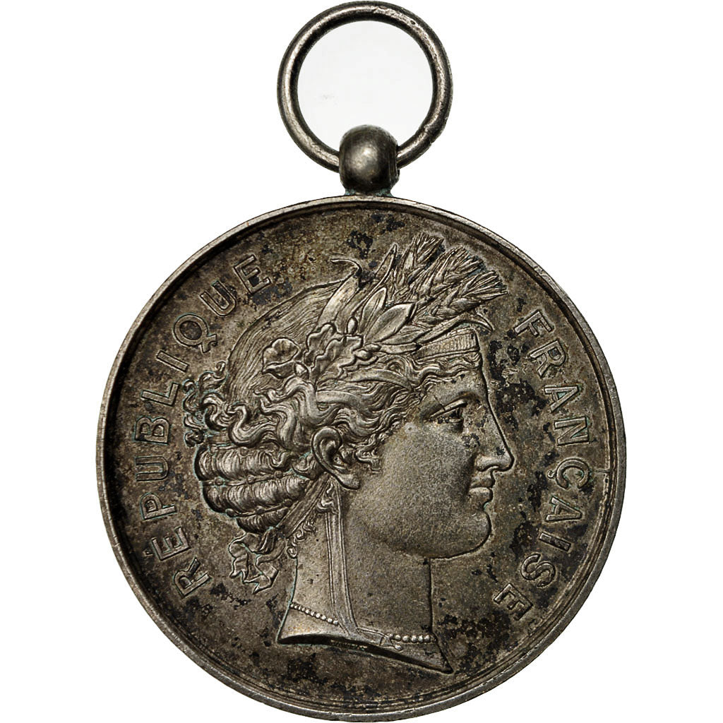 France, Medal, Société de Tir de Montreuil sur mer, Blondelet, AU(50-53)