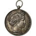 Francja, Medal, Société de Tir de Montreuil sur mer, AU(55-58), Srebro
