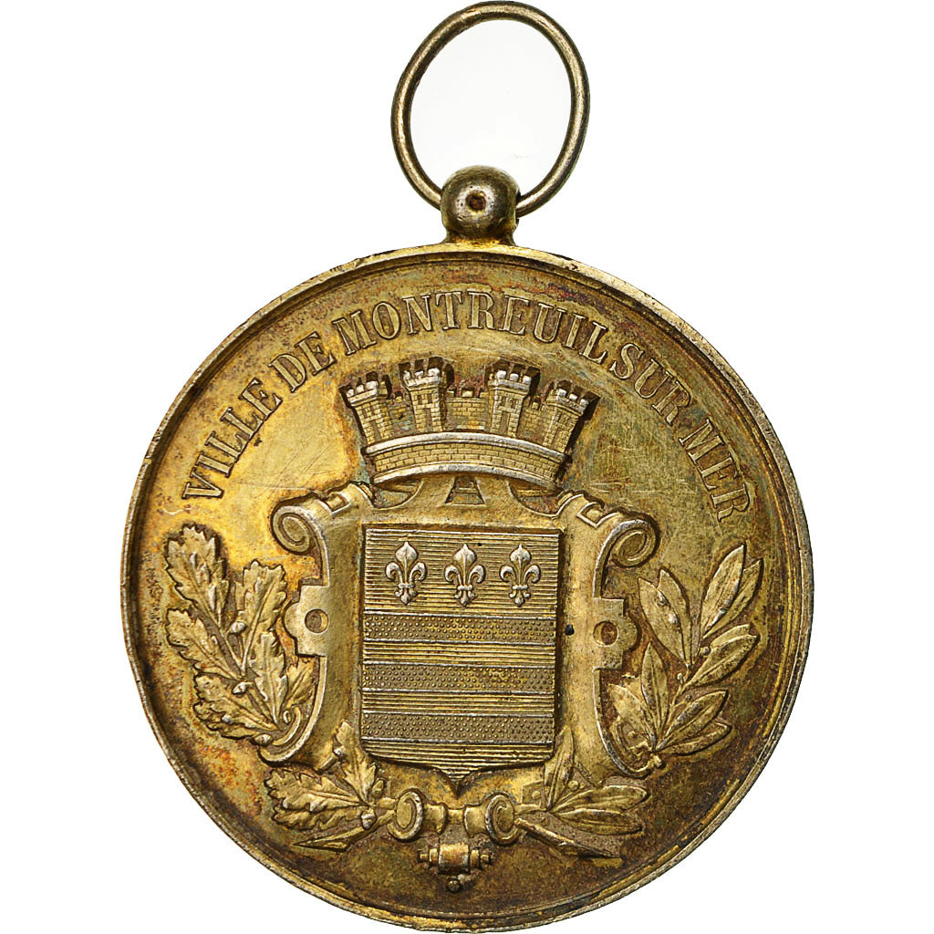 Francia, medaglia, Grand Concours Musical et Instrumental, Montreuil sur mer