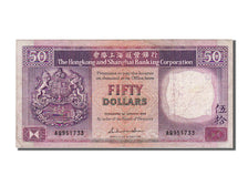 Hong Kong, 50 Dollars, 1988, VF(30-35)