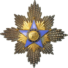France, Etoile du Bien et du Mérite, Médaille, Très bon état, Silvered