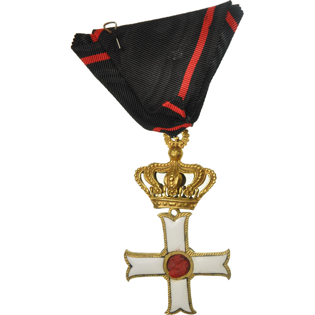 Francia, Croix du Mérite de l'Ordre de Malte, medalla, Muy buen estado, Bronce
