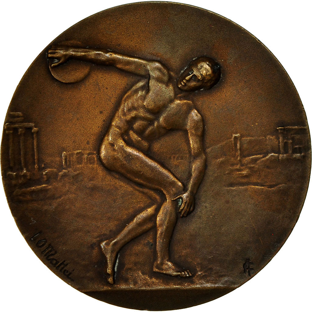 Francia, medalla, Sport, Lancer du Disque, Mattei, EBC, Bronce
