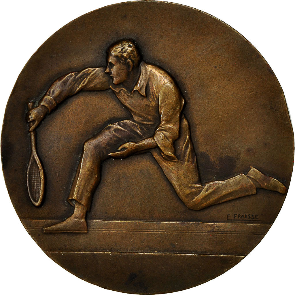 France, Medal, Sport, Tennis, Fraisse, AU(50-53), Bronze