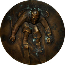 France, Medal, Sport, Ski, Huguenin, EF(40-45), Bronze