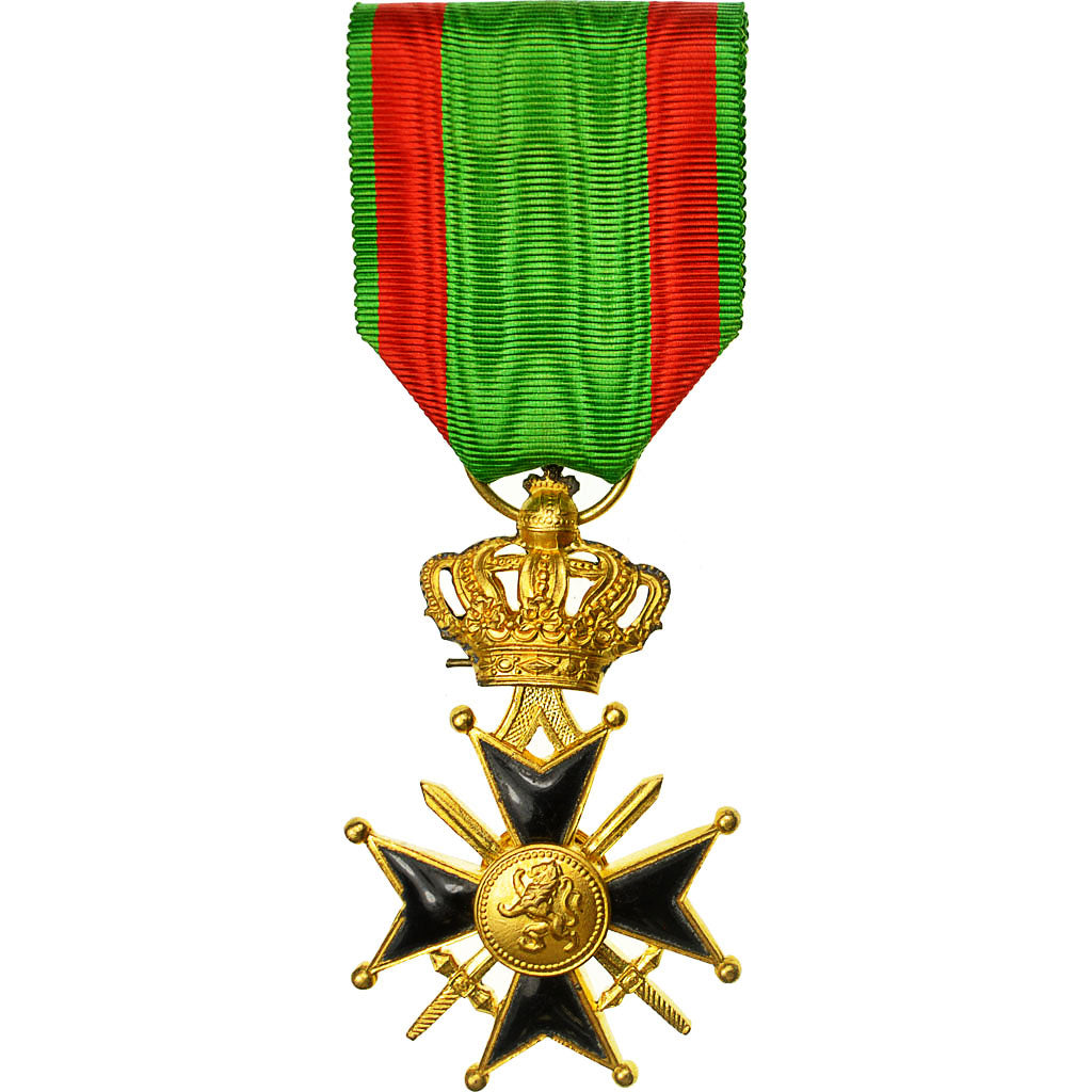 Belgique, Croix Militaire, Médaille, Excellent Quality, Bronze, 40