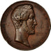 France, Medal, Passing through the Iron Gates, 1839, Copper, Borrel, VF(30-35)