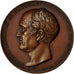 France, Medal, Death of Marechal Bugeaud, 1849, Copper, Rogat, AU(50-53)