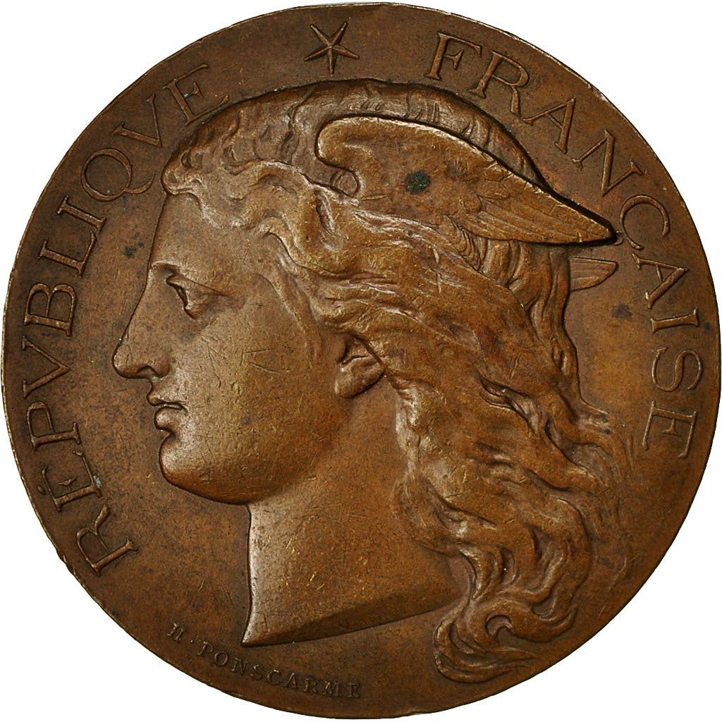 Algeria, Medal, Concours Régional Agricole d'Oran, 1880, Ponscarme, EF(40-45)