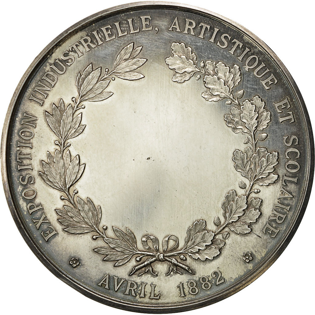 Algieria, Medal, Exposition Industrielle, Scolaire et Artistique de Constantine