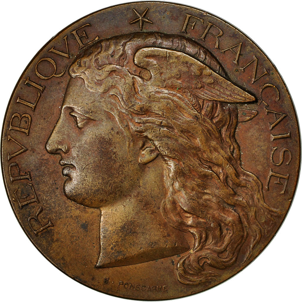 SECONDO IMPERO FRANCESE Médaille, Concours régional agricole, animaux