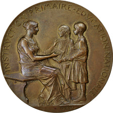Algeria, medaglia, Instruction Primaire, Education Nationale, Constantine, 1893
