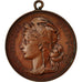 Algeria, Médaille, Exposition de Photographie, Oran, 1893, TTB+, Bronze
