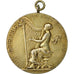 Algeria, medalla, Concours de Musique de Philippeville, 1895, Rivet, MBC+, Oro