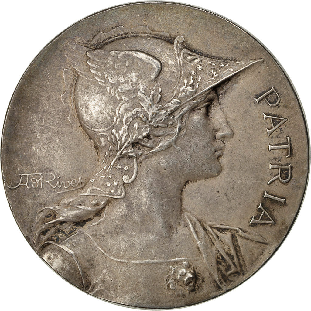 Algeria, Medal, L'Algérie aux Compagnons de Marchands, 1899, Rives, AU(50-53)