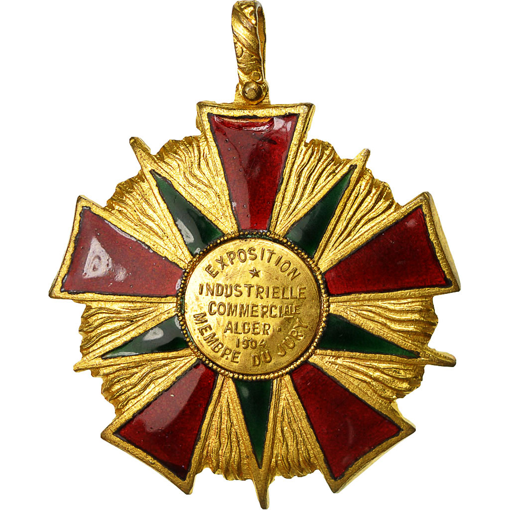 Algeria, Médaille, Exposition Industrielle Commerciale d'Alger, Membre du Jury