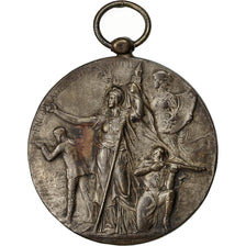 Algeria, medaglia, Encouragement au Tir, Constantine, 1910, Rasumny, BB, Bronzo