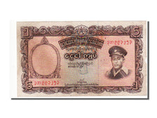Burma, 5 Kyats, 1958, KM #47a, EF(40-45)