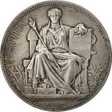 Algeria, Médaille, Hommage du Tribunal de Commerce d'Alger, 1920, Borrel, TTB+