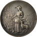 Algerije, Medaille, Exposition d'Alger, 1921, Rasumny, ZF, Silvered bronze