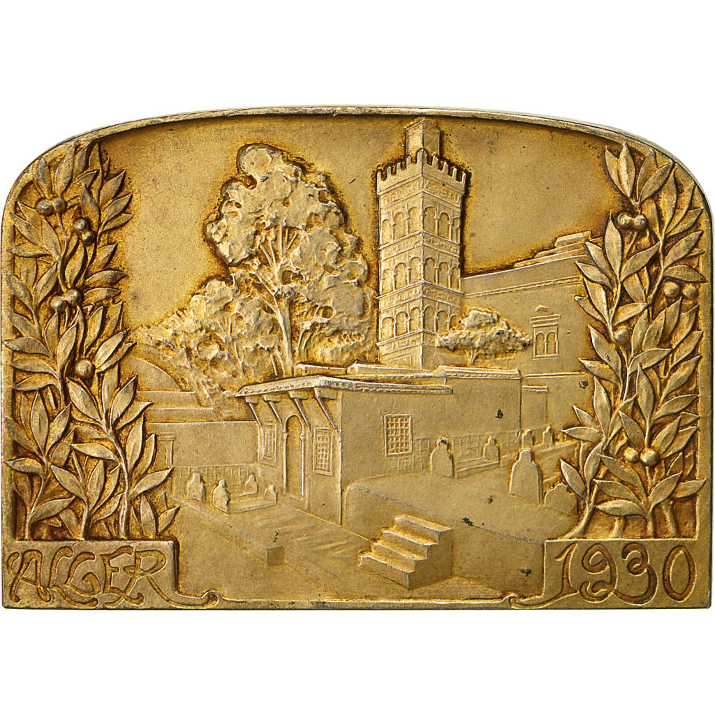 Algeria, Medal, Exposition Philatélique Internationale d'Afrique du Nord, 1930