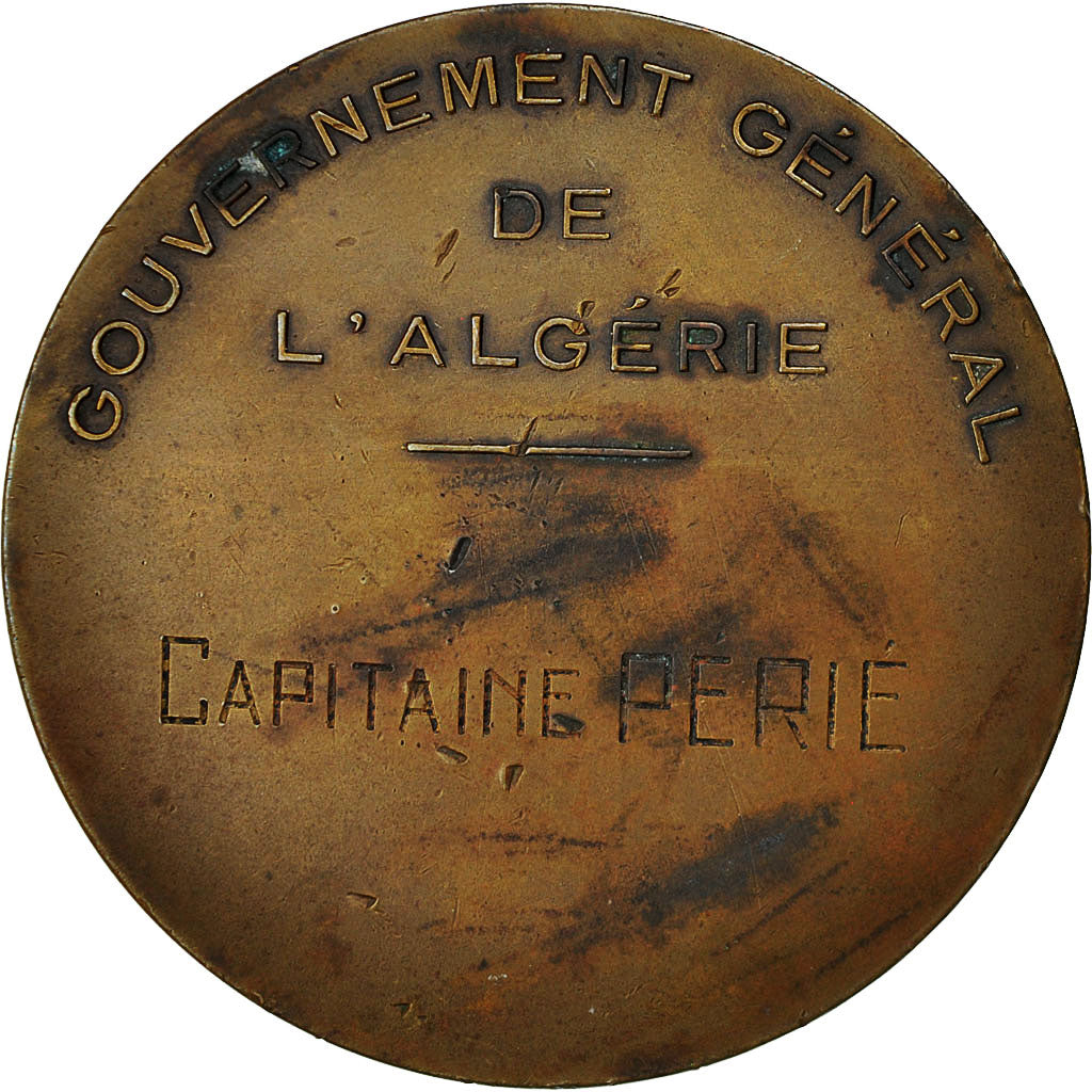 Algeria, Medal, Centenaire de l'Algérie, Gouvernement Général, 1930, Béguet
