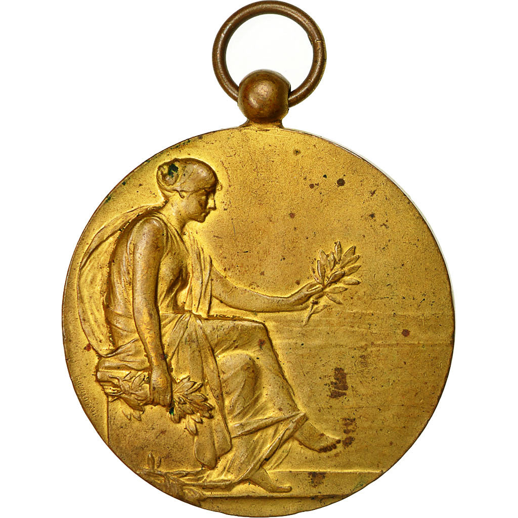 Algeria, Medal, Ville d'Oran, 1933, Krautsch, VF(30-35), Gilt Bronze