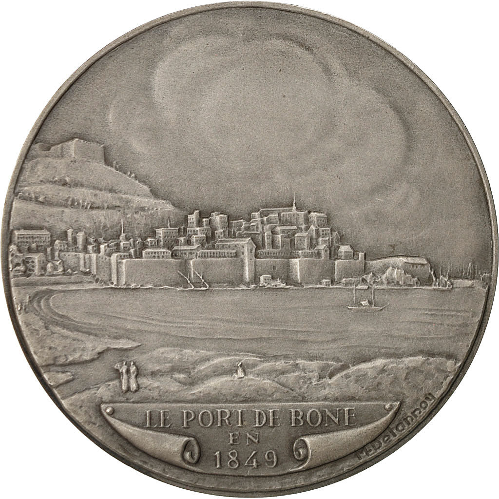 Algeria, Medal, Centenaire de la Chambre de Commerce de Bône, 1949, Delannoy