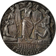 Algeria, medaglia, Assemblée de l'Union Française, 1953, Albert David, SPL-