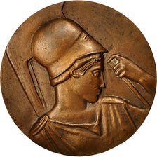 Algeria, Médaille, Université d'Alger, 1959, Belmondo, SUP, Bronze